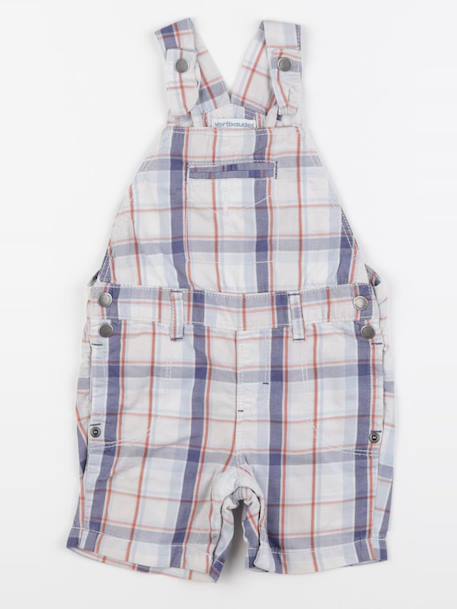 Salopette - 12 mois Multicolore 1 - vertbaudet enfant 
