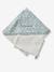 Cape de bain personnalisable et gant de toilette MARGUERITE bleu imprimé 3 - vertbaudet enfant 
