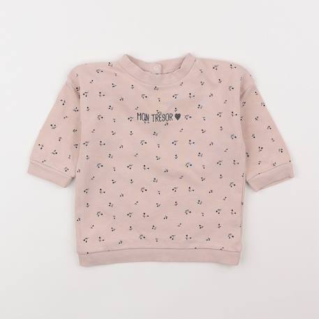 Sweat - 12 mois Rose 1 - vertbaudet enfant 