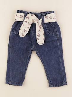 Seconde main-Fille-Pantalon-Jean - 3 mois