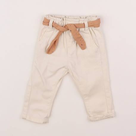 Jean - 3 mois Blanc 1 - vertbaudet enfant 
