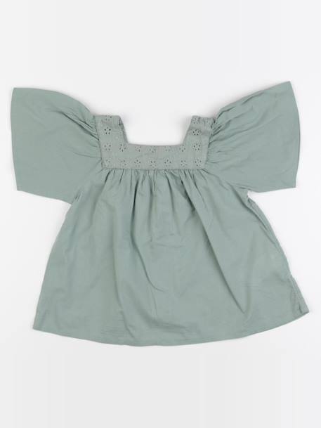Blouse - 3 mois Vert 1 - vertbaudet enfant 