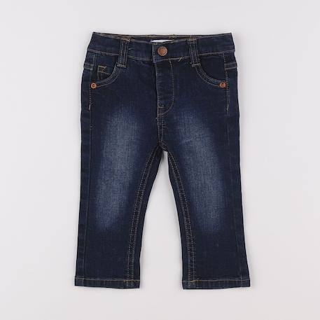 Jean - 6 mois Bleu 1 - vertbaudet enfant 