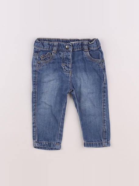 Jean - 9 mois Bleu 1 - vertbaudet enfant 