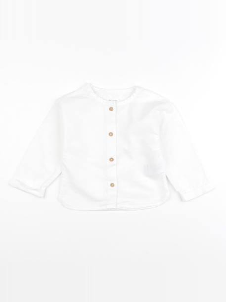 Chemise - 18 mois Blanc 1 - vertbaudet enfant 