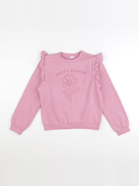 Sweat - 10 ans Rose 1 - vertbaudet enfant 