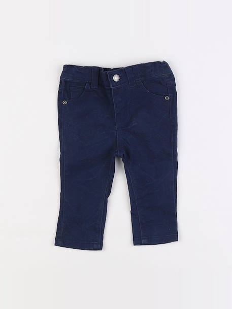 Pantalon - 6 mois Bleu 1 - vertbaudet enfant 