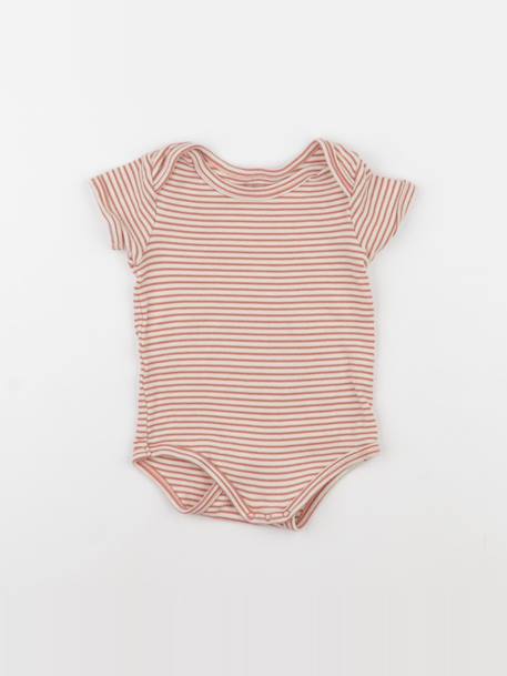 Body - 36 mois Blanc, rose 1 - vertbaudet enfant 