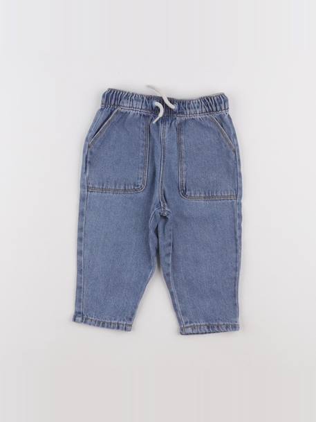 Jean - 6 mois Bleu 1 - vertbaudet enfant 