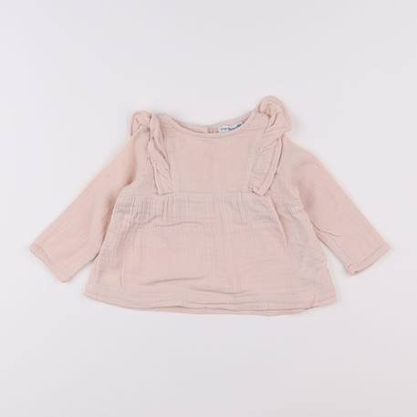 Blouse - 6 mois Rose 1 - vertbaudet enfant 