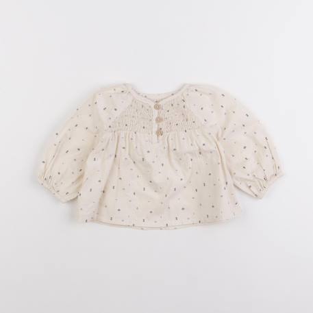 Blouse - 6 mois Beige 1 - vertbaudet enfant 
