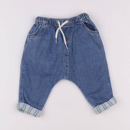 Jean - 6 mois Bleu 1 - vertbaudet enfant 