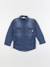 Chemise imprimé au dos - 6 ans Bleu 1 - vertbaudet enfant 
