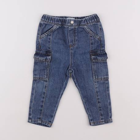 Jean - 9 mois Bleu 1 - vertbaudet enfant 