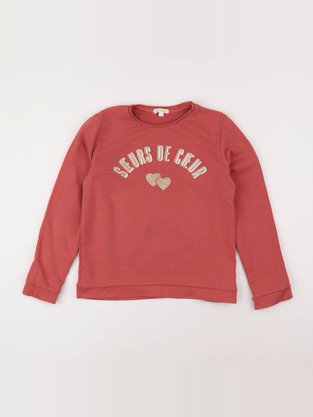 Sweat - 12 ans Rose 1 - vertbaudet enfant 
