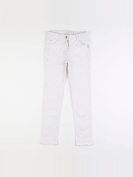 Pantalon - 9 ans Blanc 1 - vertbaudet enfant 