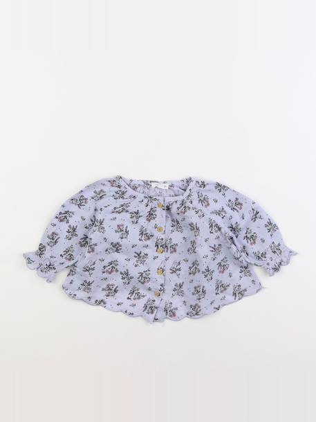 Blouse - 3 mois Bleu 1 - vertbaudet enfant 