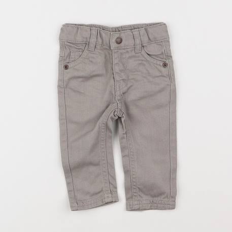 Jean - 3 mois Gris 1 - vertbaudet enfant 