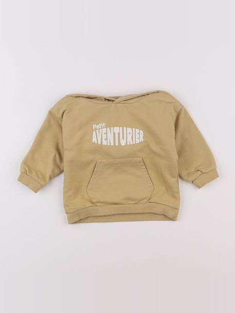 Sweat - 9 mois Jaune 1 - vertbaudet enfant 