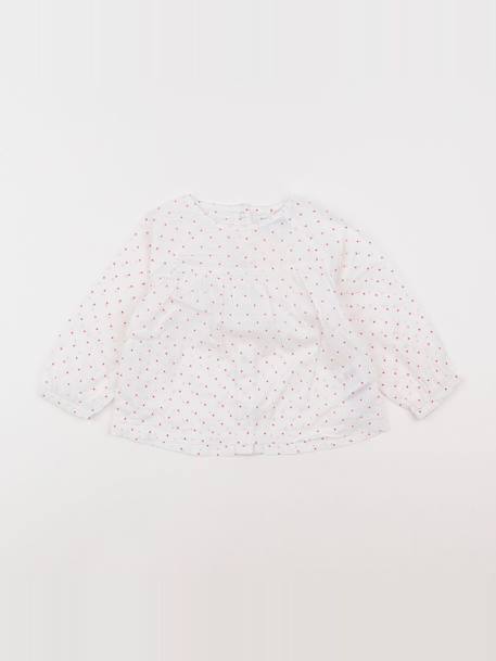 Blouse - 18 mois Blanc 1 - vertbaudet enfant 