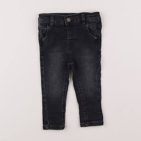 Jean - 6 mois Gris 1 - vertbaudet enfant 