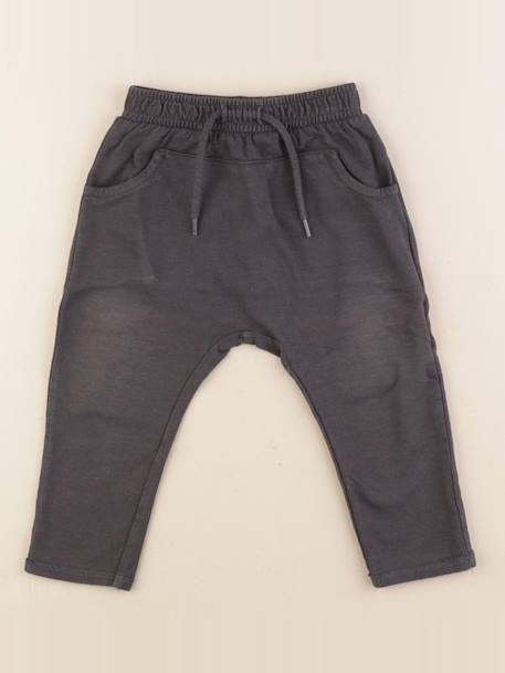 Sarouel - 12 mois Gris 1 - vertbaudet enfant 