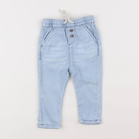 Pantalon - 6 mois Bleu 1 - vertbaudet enfant 