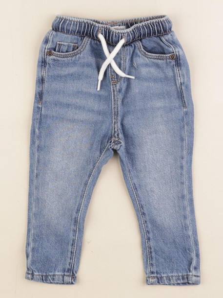 Jean - 6 mois Bleu 1 - vertbaudet enfant 