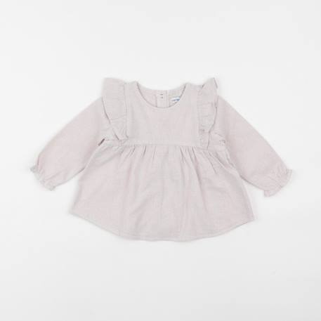 Blouse - 12 mois Rose, bronze 1 - vertbaudet enfant 