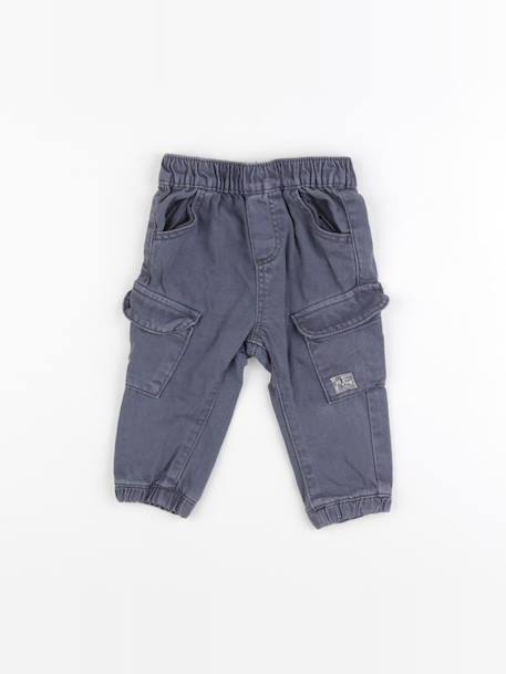 Pantalon - 6 mois Bleu 1 - vertbaudet enfant 