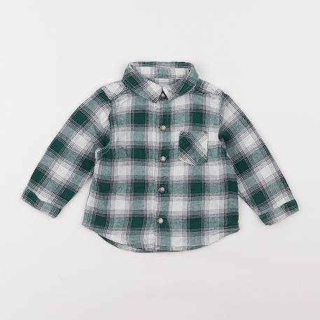 Chemise - 12 mois Vert 1 - vertbaudet enfant 