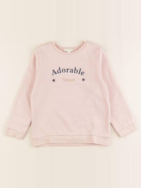 Sweat - 6 ans Rose 1 - vertbaudet enfant 