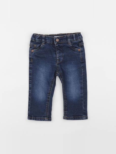 Jean - 6 mois Bleu 1 - vertbaudet enfant 