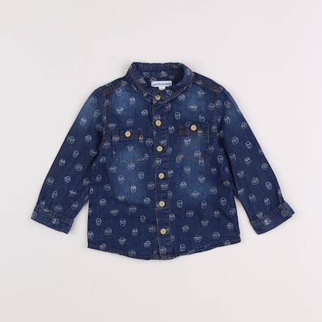 Chemise - 18 mois Bleu 1 - vertbaudet enfant 