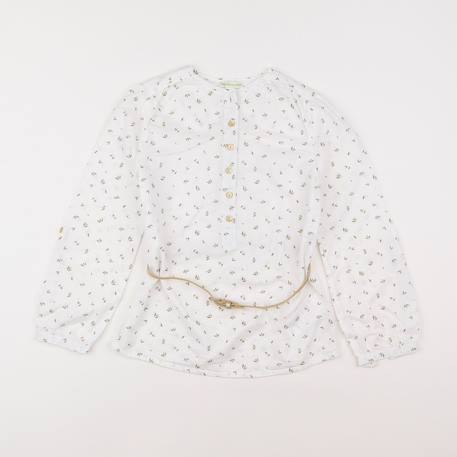 Blouse - 8 ans Blanc 1 - vertbaudet enfant 