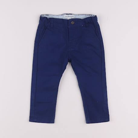 Pantalon - 6 mois Bleu 1 - vertbaudet enfant 