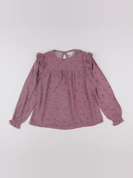 Blouse - 9 ans Violet 1 - vertbaudet enfant 