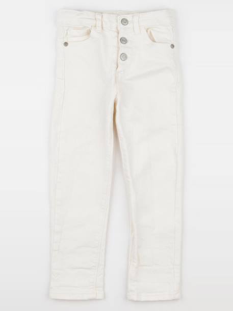 Jean - 5 ans Beige 1 - vertbaudet enfant 