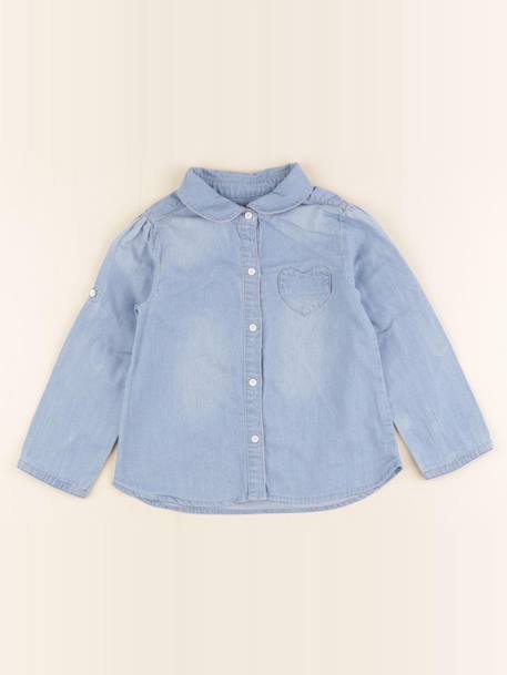 Blouse - 36 mois Bleu 1 - vertbaudet enfant 