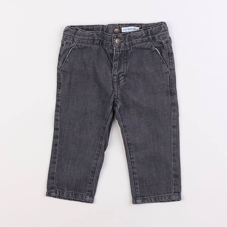 Pantalon - 6 mois Gris 1 - vertbaudet enfant 