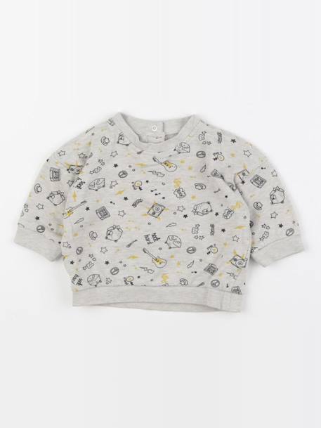 Sweat - 3 mois Multicolore 1 - vertbaudet enfant 