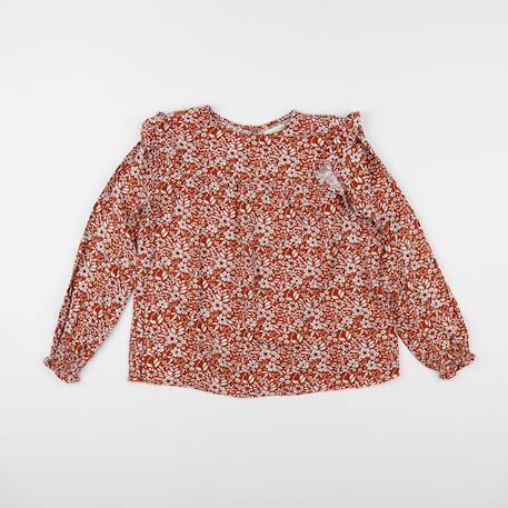 Blouse - 10 ans Marron 1 - vertbaudet enfant 