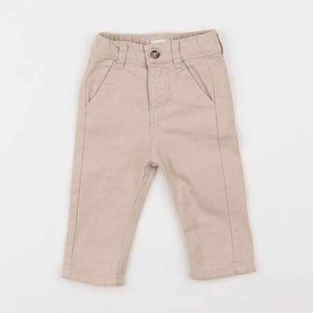 Pantalon - 3 mois Beige 1 - vertbaudet enfant 