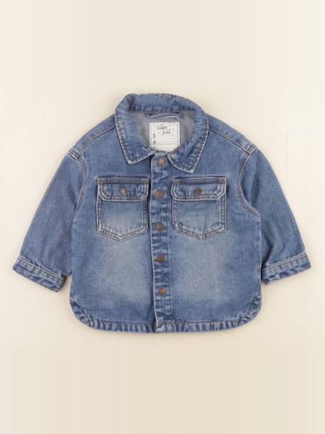 Chemise - 12 mois Bleu 1 - vertbaudet enfant 