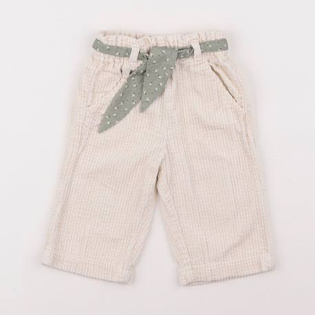 Pantalon - 6 mois Beige 1 - vertbaudet enfant 