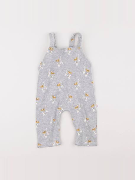 Salopette - 6 mois Gris 1 - vertbaudet enfant 