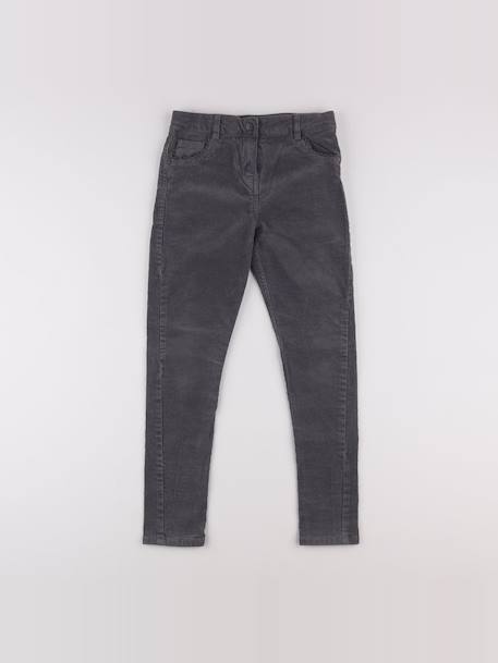 Pantalon - 10 ans Gris 1 - vertbaudet enfant 