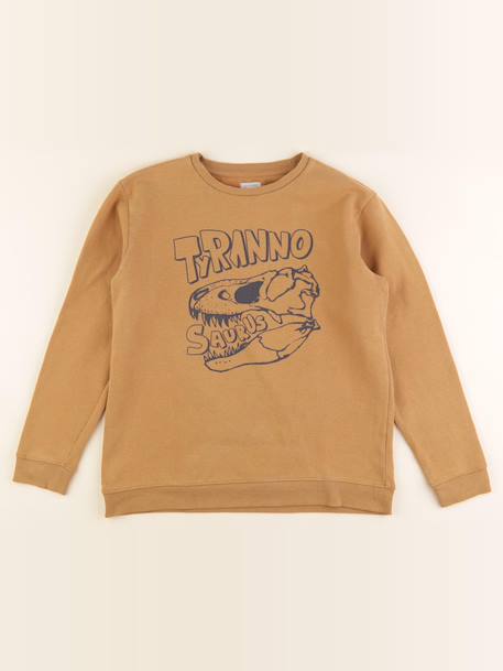 Sweat - 14 ans Marron 1 - vertbaudet enfant 