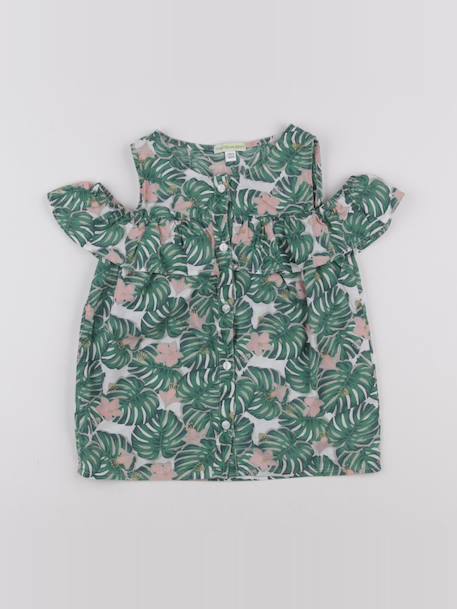Blouse - 6 ans Vert 1 - vertbaudet enfant 