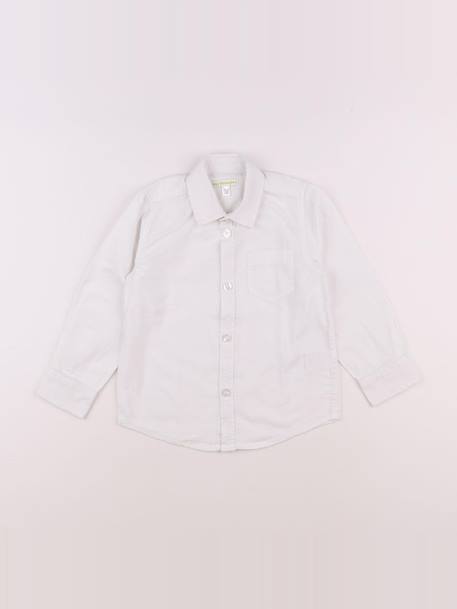 Chemise - 5 ans Blanc 1 - vertbaudet enfant 